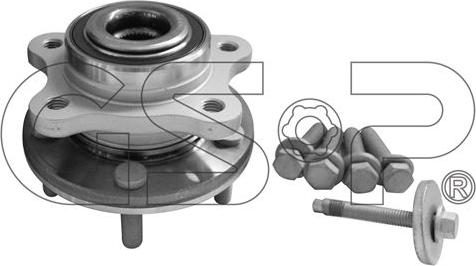 MDR GSP-9336023K - Wheel hub, bearing Kit autospares.lv