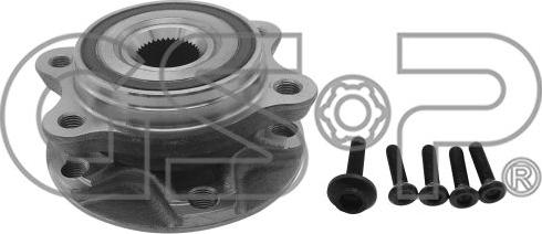 MDR GSP-9338011K - Wheel hub, bearing Kit autospares.lv