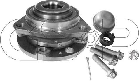 MDR GSP-9333036K - Wheel hub, bearing Kit autospares.lv