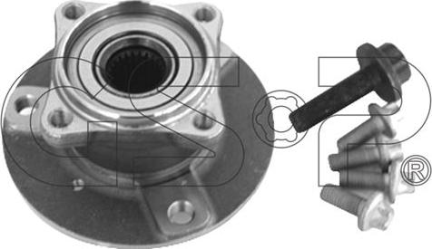 MDR GSP-9324002K - Wheel hub, bearing Kit autospares.lv