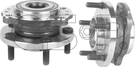 MDR GSP-9326016 - Wheel hub, bearing Kit autospares.lv