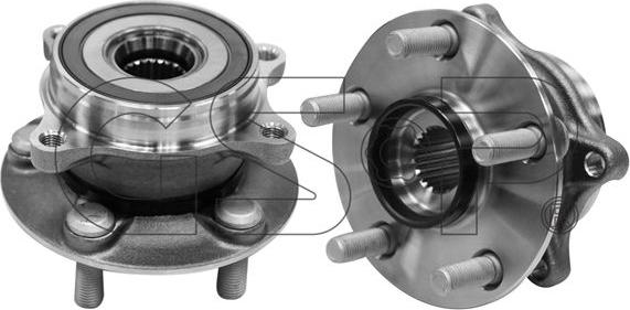 MDR GSP-9326039 - Wheel hub, bearing Kit autospares.lv