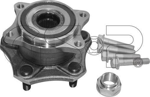 MDR GSP-9328007K - Wheel hub, bearing Kit autospares.lv