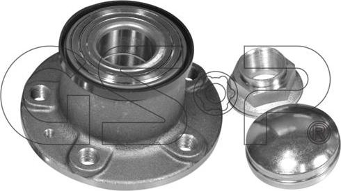 MDR GSP-9242007K - Wheel hub, bearing Kit autospares.lv