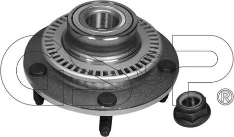 MDR GSP-9237017K - Wheel hub, bearing Kit autospares.lv