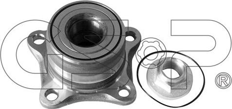 MDR GSP-9228006K - Wheel hub, bearing Kit autospares.lv