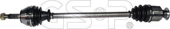 MDR GSP-250095 - Drive Shaft autospares.lv