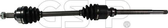 MDR GSP-210120 - Drive Shaft autospares.lv