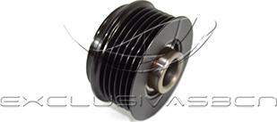 MDR MAP-8400 - Pulley, alternator, freewheel clutch autospares.lv