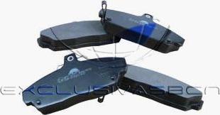 MDR MFP-2427 - Brake Pad Set, disc brake autospares.lv