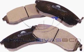 MDR MFP-2515 - Brake Pad Set, disc brake autospares.lv