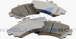 MDR MFP-2516 - Brake Pad Set, disc brake autospares.lv