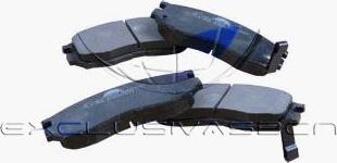 MDR MFP-2530 - Brake Pad Set, disc brake autospares.lv