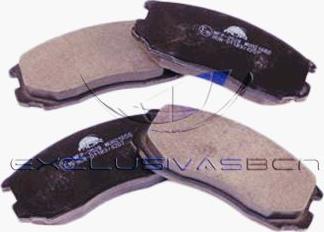 MDR MFP-2528 - Brake Pad Set, disc brake autospares.lv