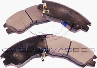 MDR MFP-2527 - Brake Pad Set, disc brake autospares.lv