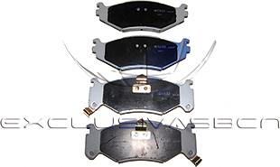 MDR MFP-2060 - Brake Pad Set, disc brake autospares.lv