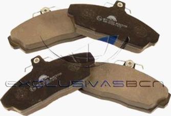 MDR MFP-2003 - Brake Pad Set, disc brake autospares.lv