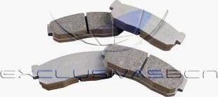 MDR MFP-2101 - Brake Pad Set, disc brake autospares.lv