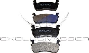 MDR MFP-2103 - Brake Pad Set, disc brake autospares.lv