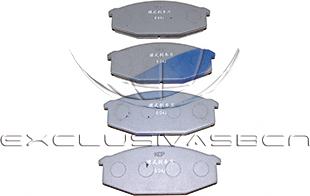 MDR MFP-2116 - Brake Pad Set, disc brake autospares.lv