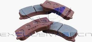 MDR MFP-2816 - Brake Pad Set, disc brake autospares.lv