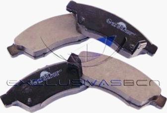 MDR MFP-2810 - Brake Pad Set, disc brake autospares.lv