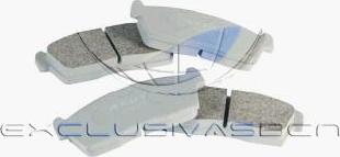 MDR MFP-2825 - Brake Pad Set, disc brake autospares.lv