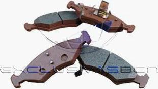 MDR MFP-2398 - Brake Pad Set, disc brake autospares.lv