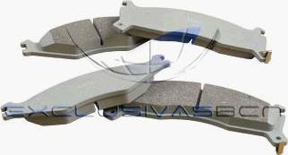 MDR MFP-2392 - Brake Pad Set, disc brake autospares.lv