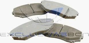 MDR MFP-2384 - Brake Pad Set, disc brake autospares.lv