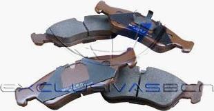 MDR MFP-2376 - Brake Pad Set, disc brake autospares.lv