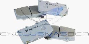 MDR MFP-2268 - Brake Pad Set, disc brake autospares.lv