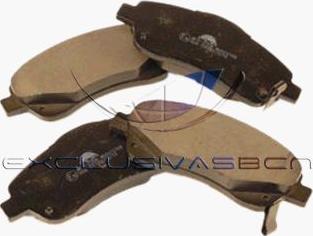 MDR MFP-2206 - Brake Pad Set, disc brake autospares.lv