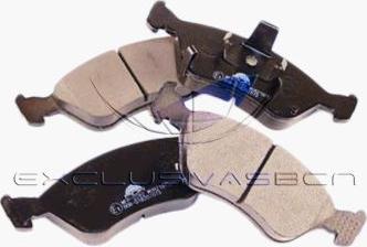 MDR MFP-2282 - Brake Pad Set, disc brake autospares.lv