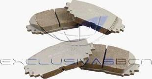 MDR MFP-2220 - Brake Pad Set, disc brake autospares.lv