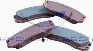 MDR MFP-2708 - Brake Pad Set, disc brake autospares.lv