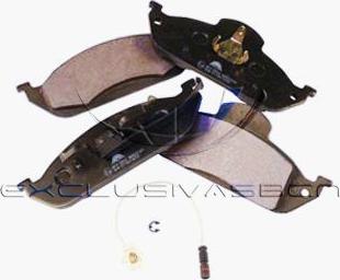 MDR MFP-2B04 - Brake Pad Set, disc brake autospares.lv