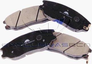 MDR MFP-2H16 - Brake Pad Set, disc brake autospares.lv