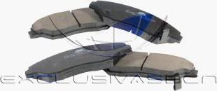 MDR MFP-2K00 - Brake Pad Set, disc brake autospares.lv