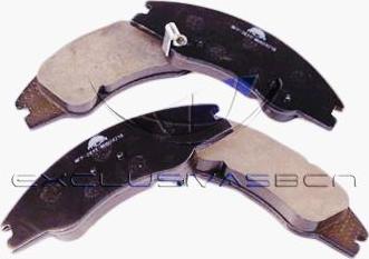 MDR MFP-2K11 - Brake Pad Set, disc brake autospares.lv