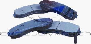 MDR MFP-2K18 - Brake Pad Set, disc brake autospares.lv