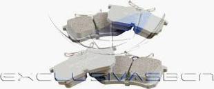 MDR MRP-2401 - Brake Pad Set, disc brake autospares.lv