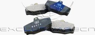 MDR MRP-2015 - Brake Pad Set, disc brake autospares.lv