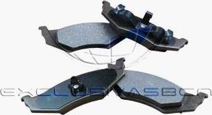 MDR MRP-2016 - Brake Pad Set, disc brake autospares.lv