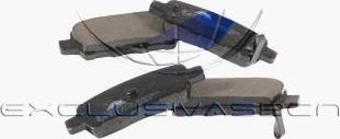 MDR MRP-2154 - Brake Pad Set, disc brake autospares.lv