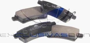 MDR MRP-2130 - Brake Pad Set, disc brake autospares.lv