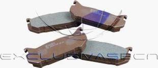 MDR MRP-2307 - Brake Pad Set, disc brake autospares.lv