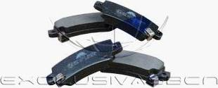 MDR MRP-2257 - Brake Pad Set, disc brake autospares.lv