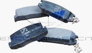 MDR MRP-2204 - Brake Pad Set, disc brake autospares.lv