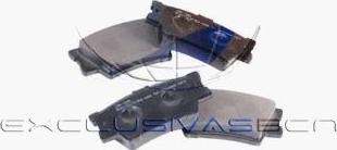 MDR MRP-2218 - Brake Pad Set, disc brake autospares.lv